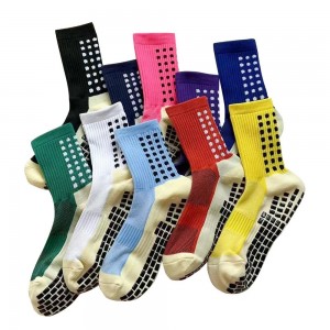 Men's Cotton Spandex Crew Soccer Sports Socks