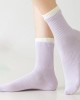 Girls Women Cotton Crew Socks Autumn Winter