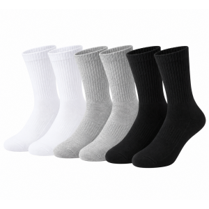 Men's Sports Socks Breathable Crew Cotton Socks