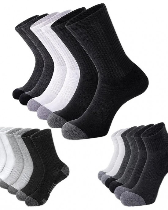 Autumn Casual Sports Socks 100 Percent Cotton
