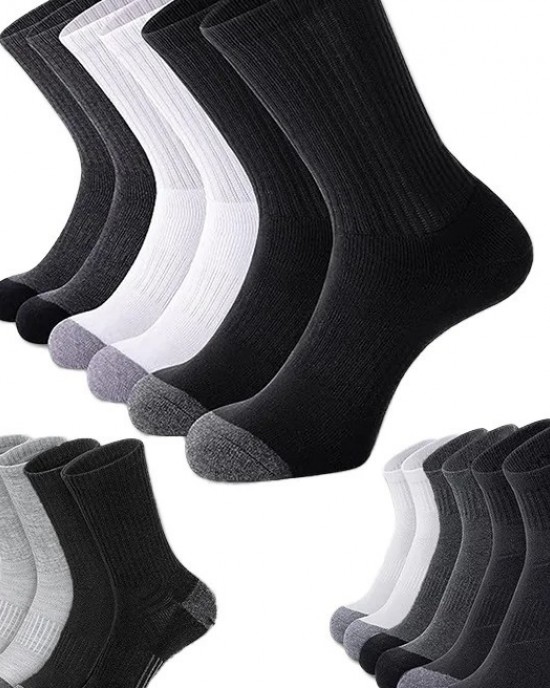 Autumn Casual Sports Socks 100 Percent Cotton