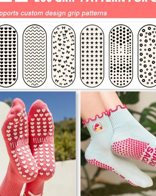Your Own Pilates Grip Socks Anti Slip Gym