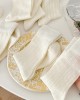 on Ins Style Cream White Girls' Medium Socks