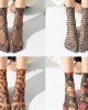 Women's High Top Leopard Print Crew Socks