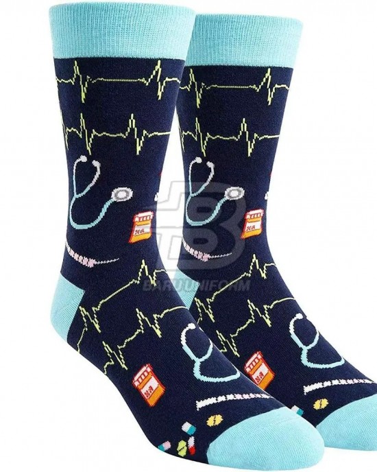 Premium Quality Women Socks With Printed Price