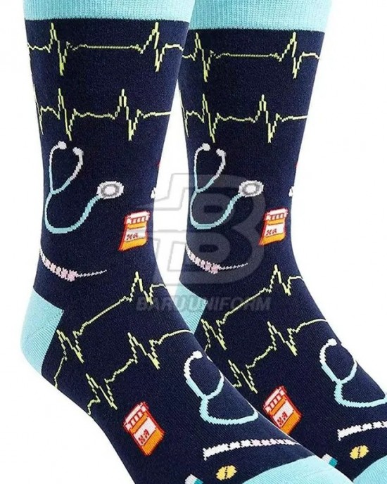 Premium Quality Women Socks With Printed Price