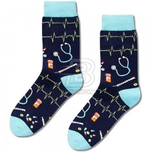 Premium Quality Women Socks With Printed Price