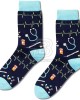 Premium Quality Women Socks With Printed Price