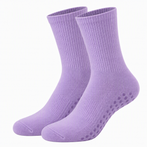 Women's Crew Socks Spandex/Polyester Anti-Slip