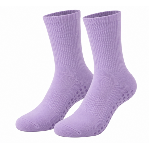 Women's Crew Socks Spandex/Polyester Anti-Slip