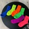 Smile Face Embroidered Woman Socks Fancy Teen