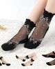 Non-slip Cotton Bottom Summer Crew Ankle Socks