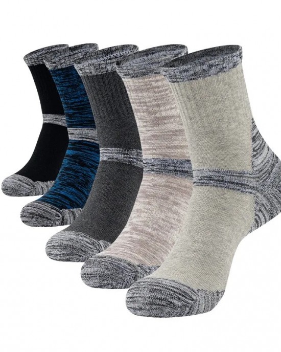 Mixed Colors Heather Mens Sports Athletic Thick