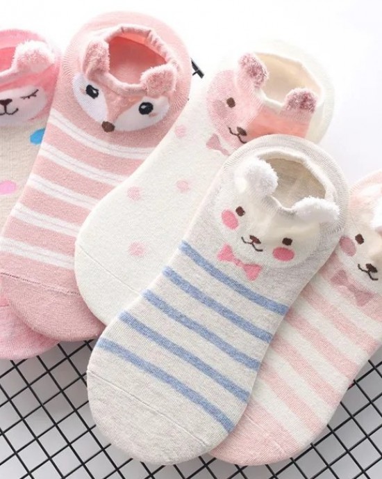 Fashion Cotton Summer Calcetines De Mujer