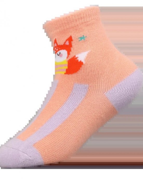 Multi-Designed 3D Flower Colorful Crew Socks