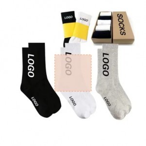 All Cotton Long Slouch Socks for Women Colored