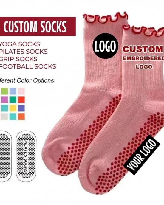 Yili Cotton Socks Yoga Pilates Personalized
