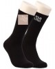 Men's Business Cotton Socks with Golden Paisley