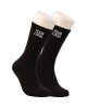 Men's Business Cotton Socks with Golden Paisley