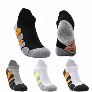 Full Sole Terry Cushion Athletic No Show Socks