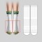 Anti-slip Gym Fitness Pilates Socks Black Yoga
