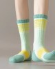 Unisex Adults Striped Football Sports Socks
