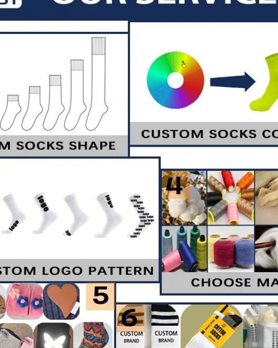 Design Organic Cotton Socks Sports Women Socks