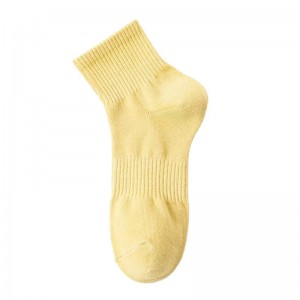 Gots Breathable Organic Cotton Socks Ankle