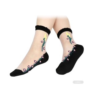 FY-II-1486 Transparent Socks for Women Ladies